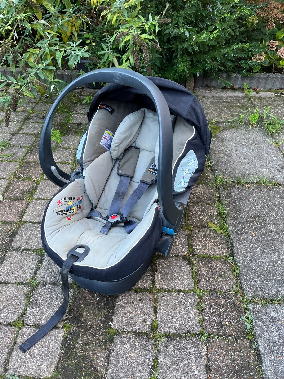 Be safe auto stoel baby, Autogordel, Zo goed als nieuw, 0 t/m 13 kg, Ophalen