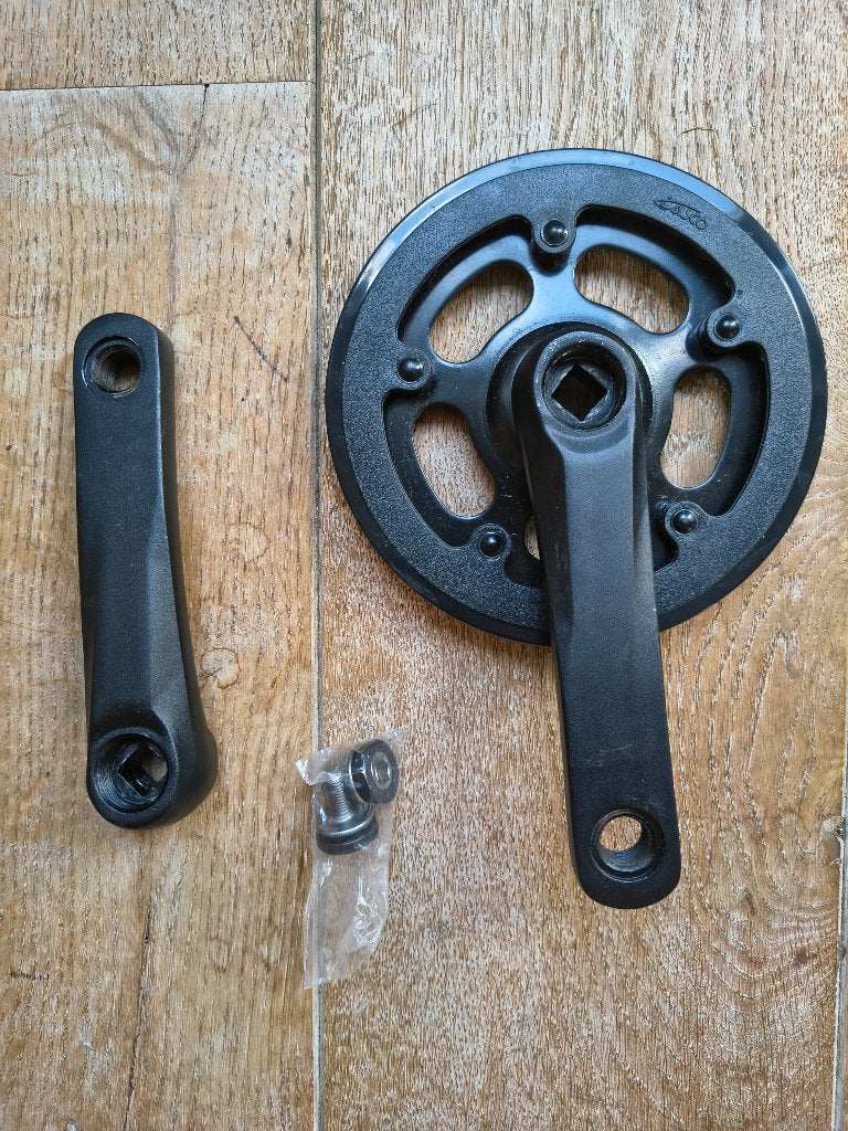 Lasco crank set 127mm 32t (kinderfiets), Kinderfiets, Nieuw, Ophalen of Verzenden, Aluminium