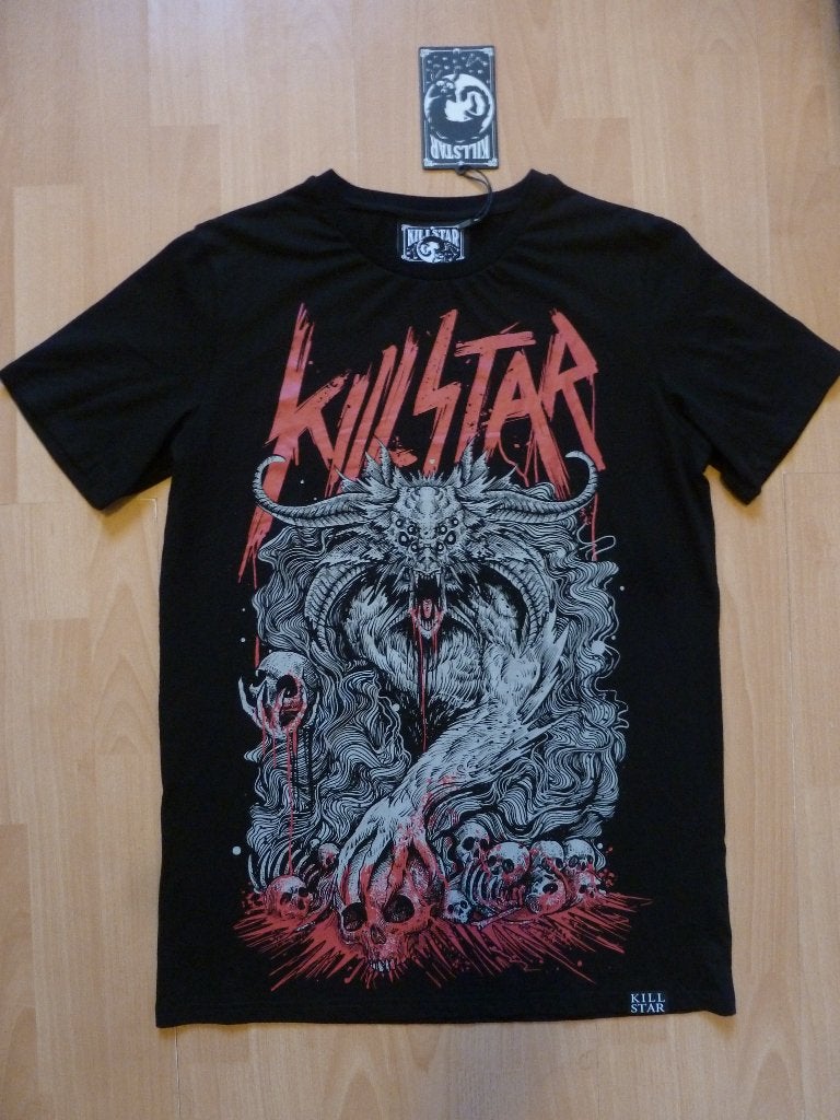 Killstar Crypto T-shirt shirt - Unisex - maat L - NIEUW, Ophalen of Verzenden, Nieuw, Maat 52/54 (L), Zwart