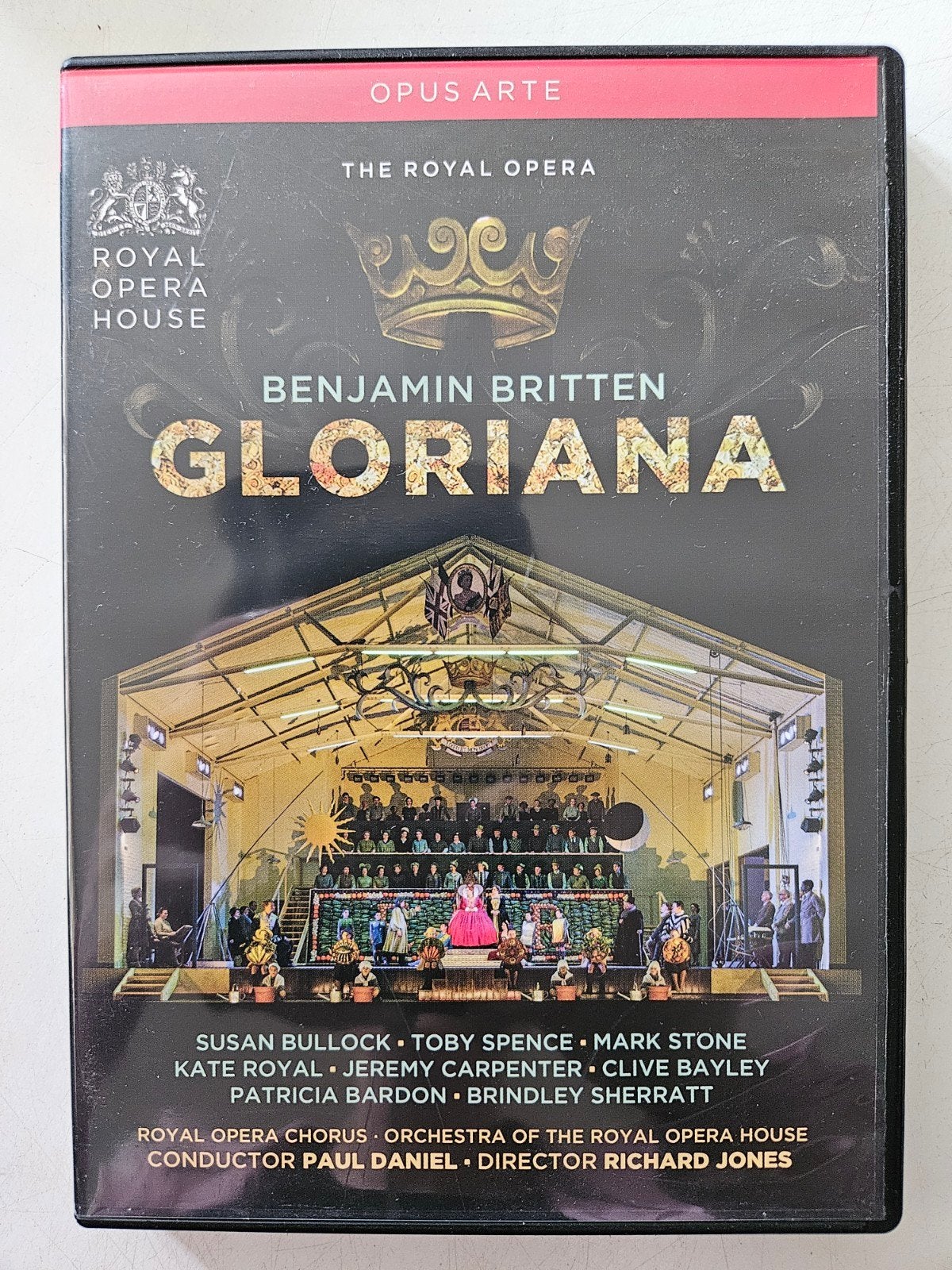 DVD: Benjamin Britten - Gloriana (The Royal Opera / Opus Art, Alle leeftijden, Ophalen of Verzenden, Zo goed als nieuw