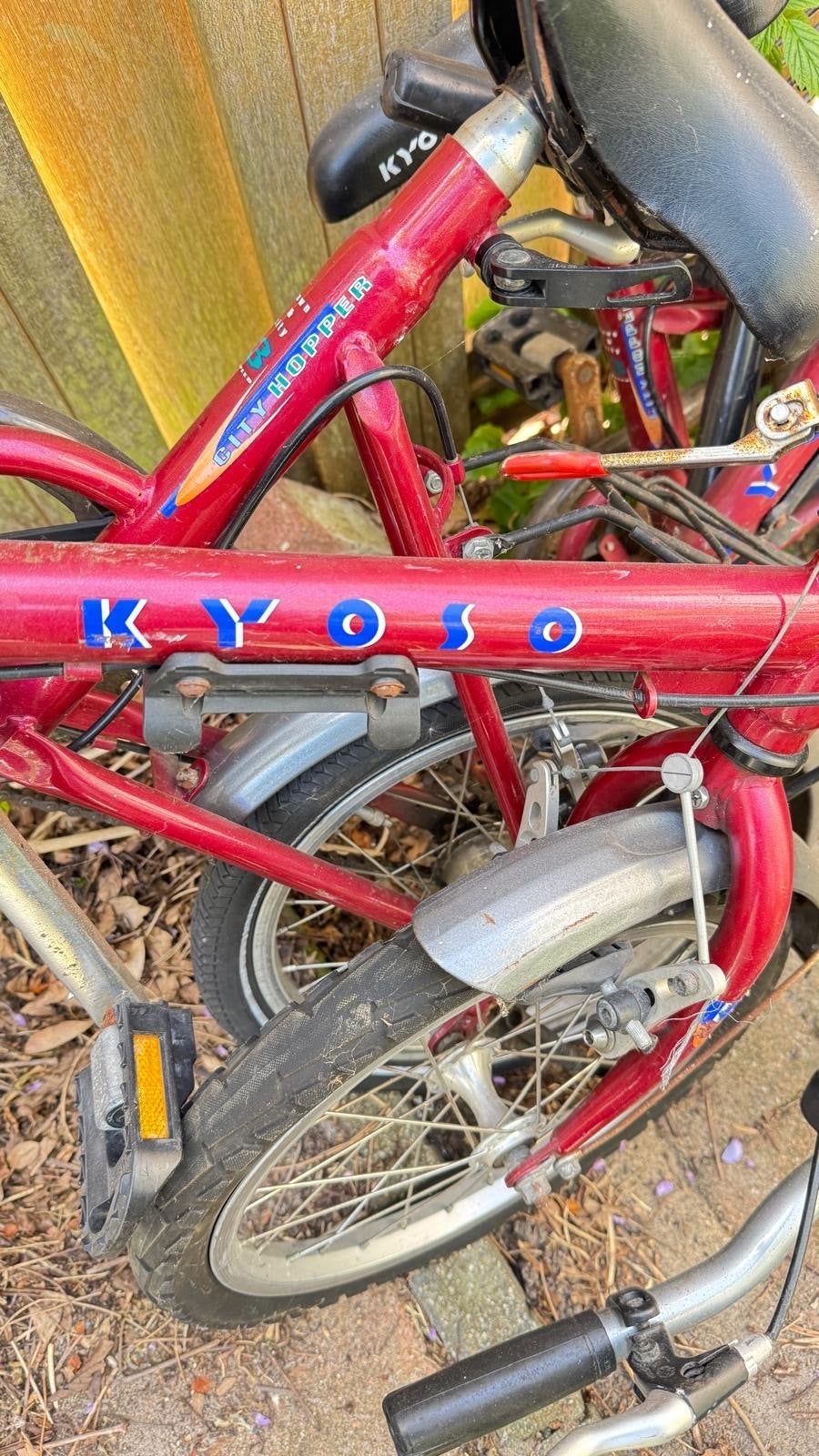 2 Kyoso vouwfietsen - opknapper of voor onderdelen, Fietsen en Brommers, Fietsen | Vouwfietsen, Ophalen of Verzenden, Gebruikt