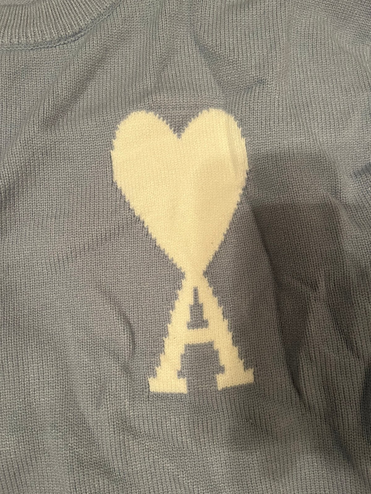 Ami paris trui, Kleding | Heren, Truien en Vesten, Ophalen of Verzenden, Zo goed als nieuw, Maat 48/50 (M), Blauw