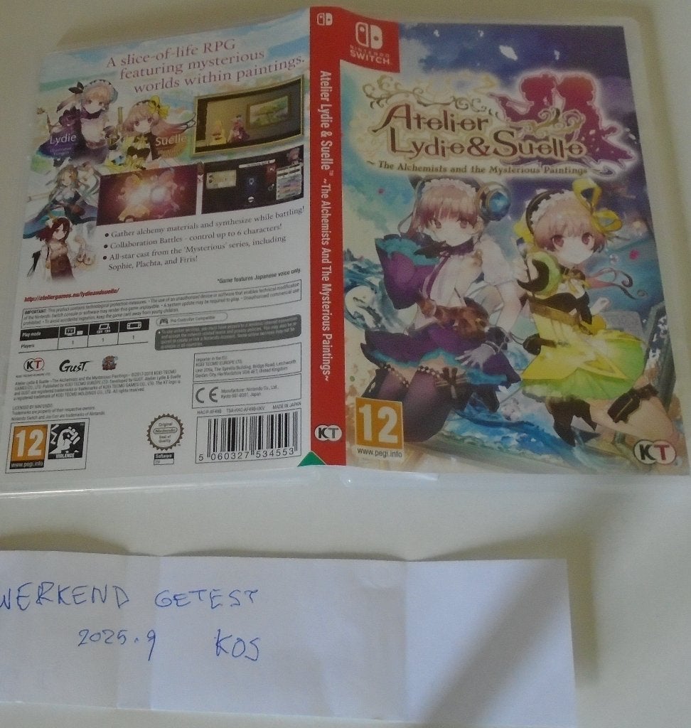 Switch game: Atelier Lydie & Suelle, 1 speler, Nieuw, Eén computer, Ophalen of Verzenden