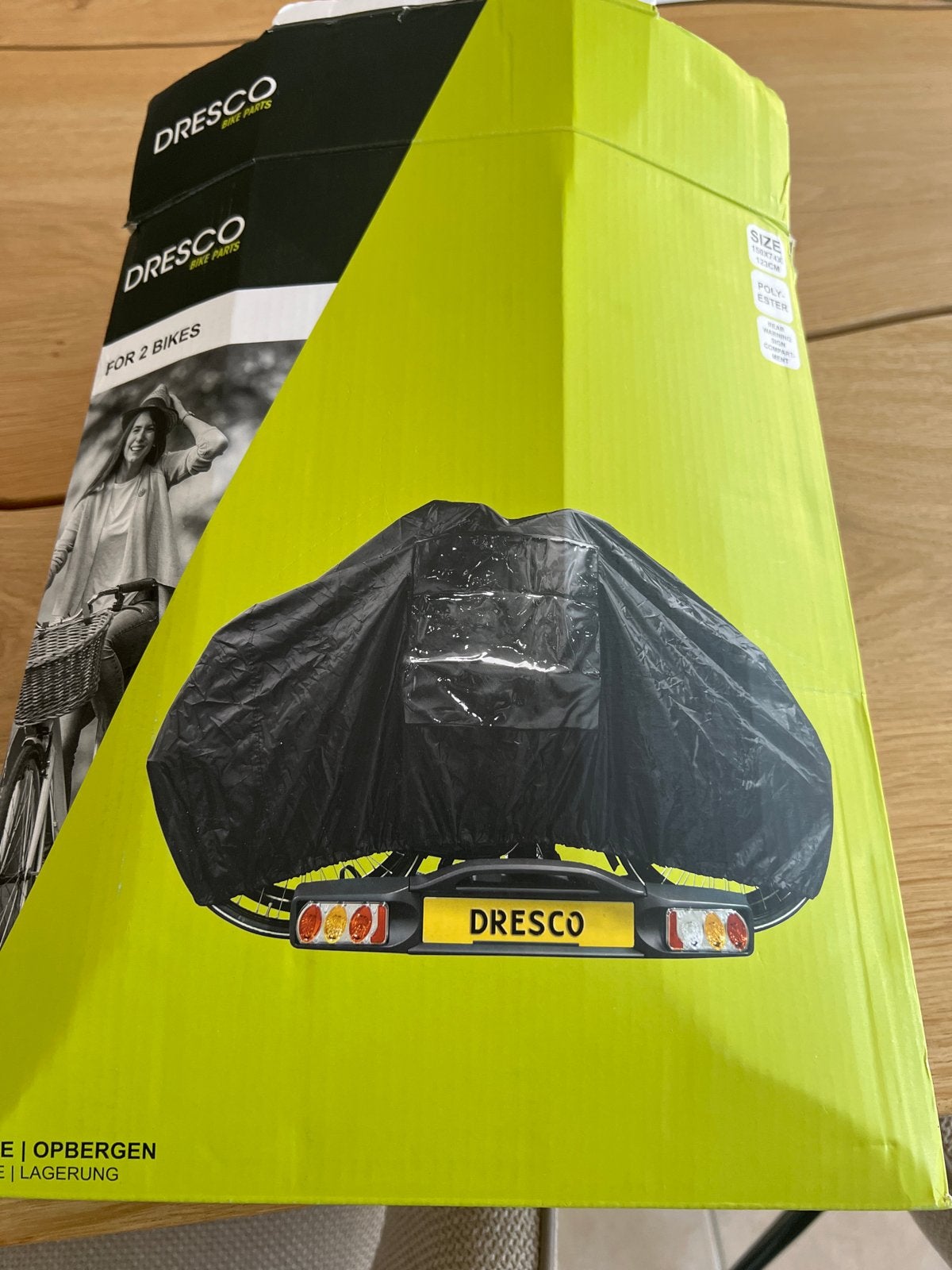 Dresco fietsendrager hoes voor 2 fietsen, Ophalen of Verzenden, Nieuw, Overige typen, Minder dan 20 kg