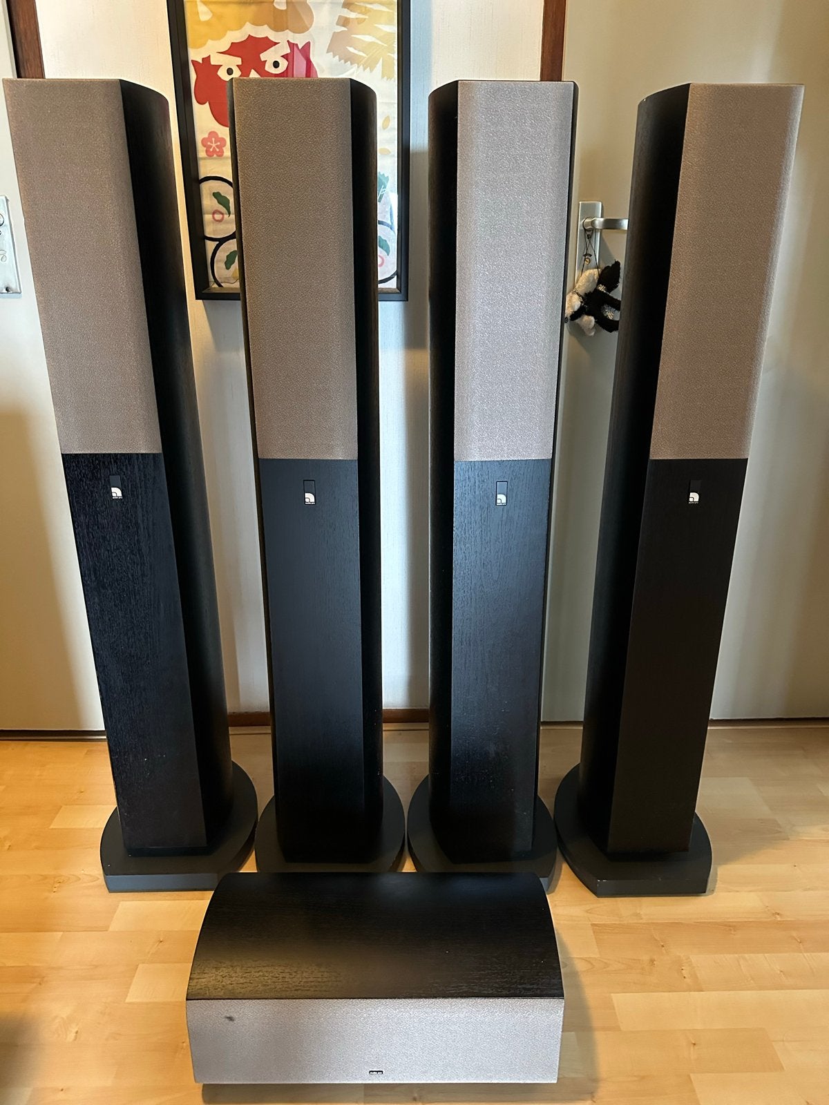 NAD Audio Pro Avantek Five 5.1 Speakerset, Audio, Tv en Foto, Luidsprekers, Gebruikt, Ophalen of Verzenden, Surroundset, Geschikt voor surround/home cinema
