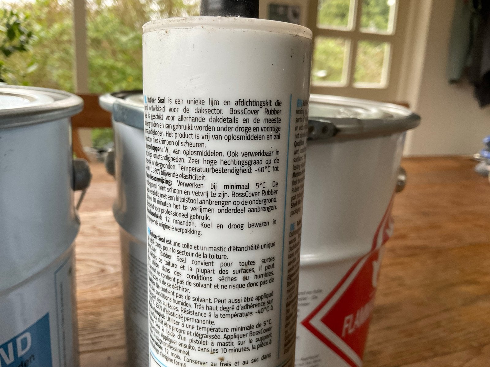BossCover Rubberseal kit koker - Dakafdichting, Ophalen of Verzenden, Nieuw
