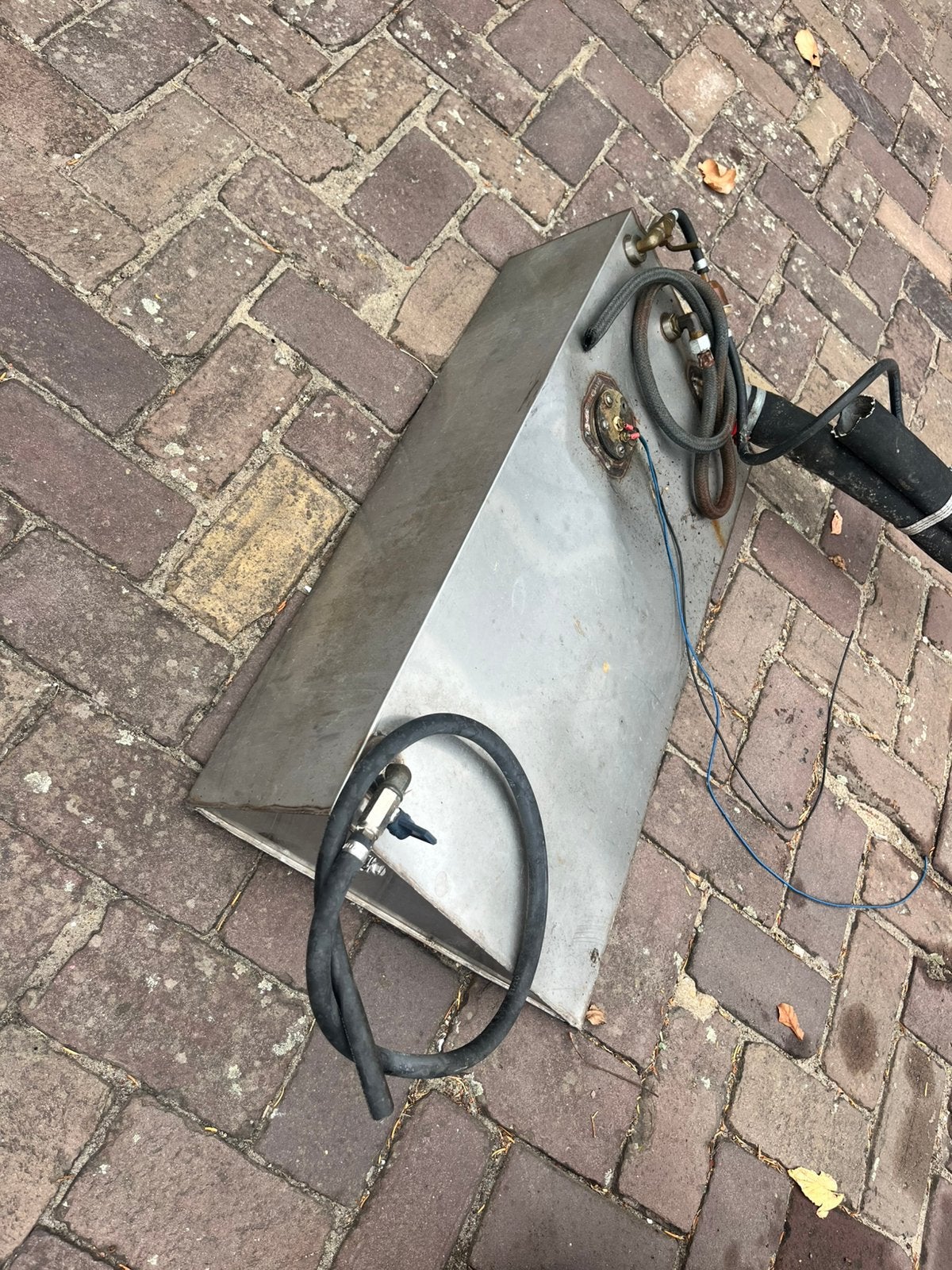 RVS tank boot, Ophalen, Gebruikt, Motor en Techniek, Motorboot