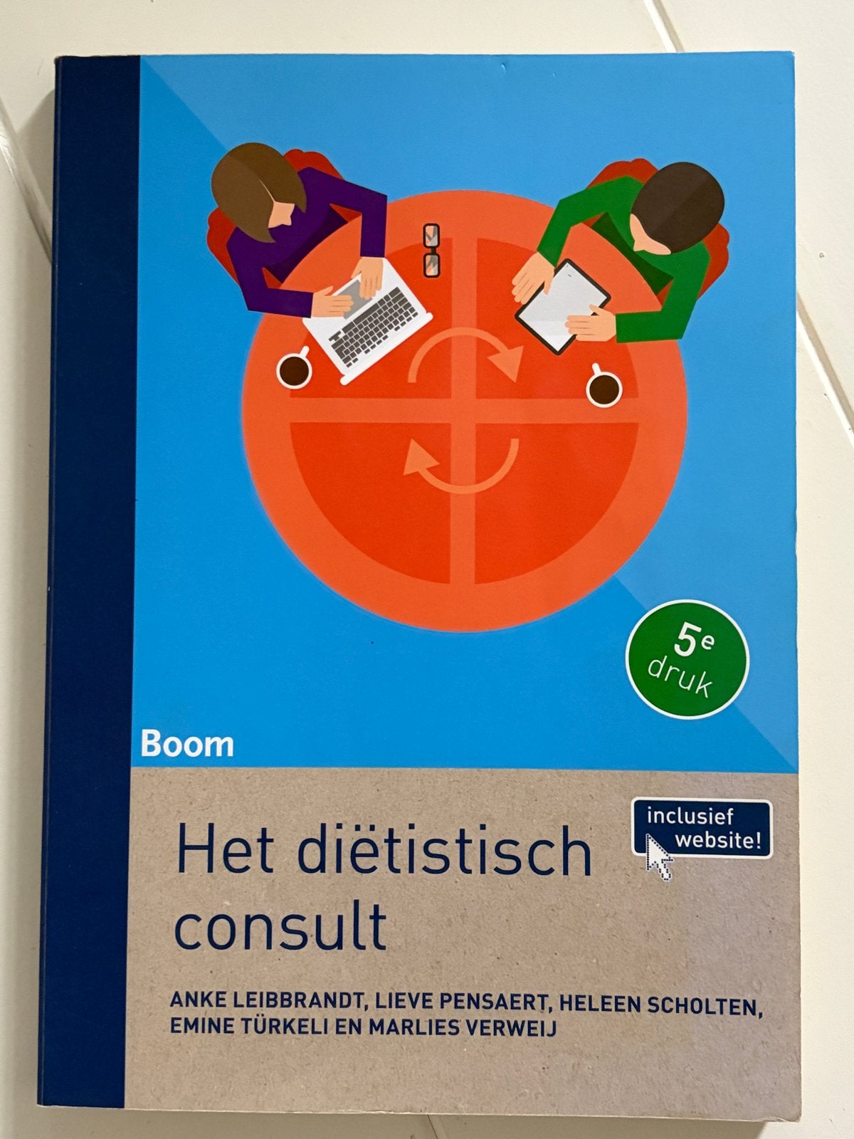 Het diëtistisch consult - 5e druk (inclusief website), Boeken, Ophalen of Verzenden, Gamma, Zo goed als nieuw, HBO