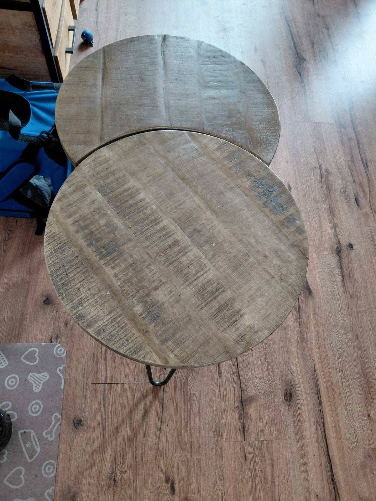 salontafel, Ophalen, Overige materialen, 100 tot 150 cm, Rond
