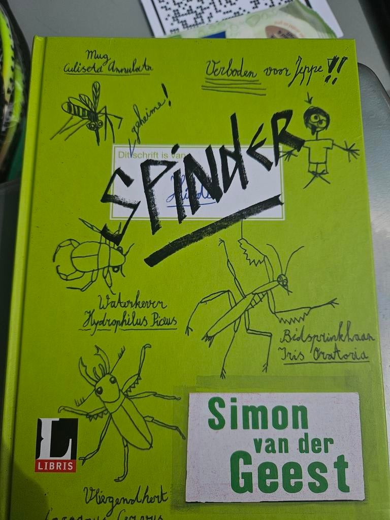 Spinder - Simon van der Geest (Libris), Ophalen of Verzenden, Gelezen, Simon van der Geest, Nederland