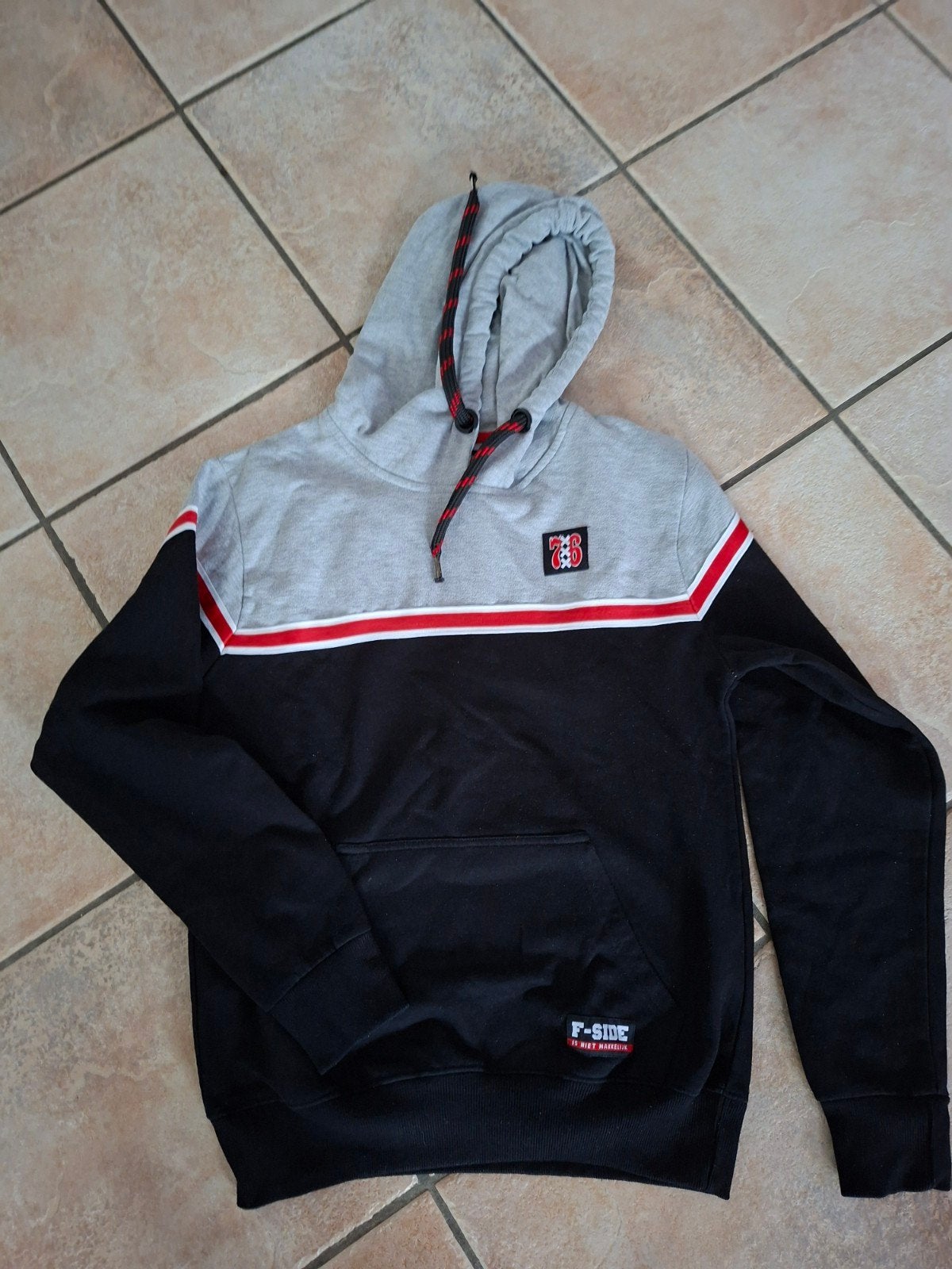 F-SIDE Amsterdam hoodie - Maat S, Kleding | Heren, F-SIDE Amsterdam, Meerkleurig, Ophalen of Verzenden, Gedragen