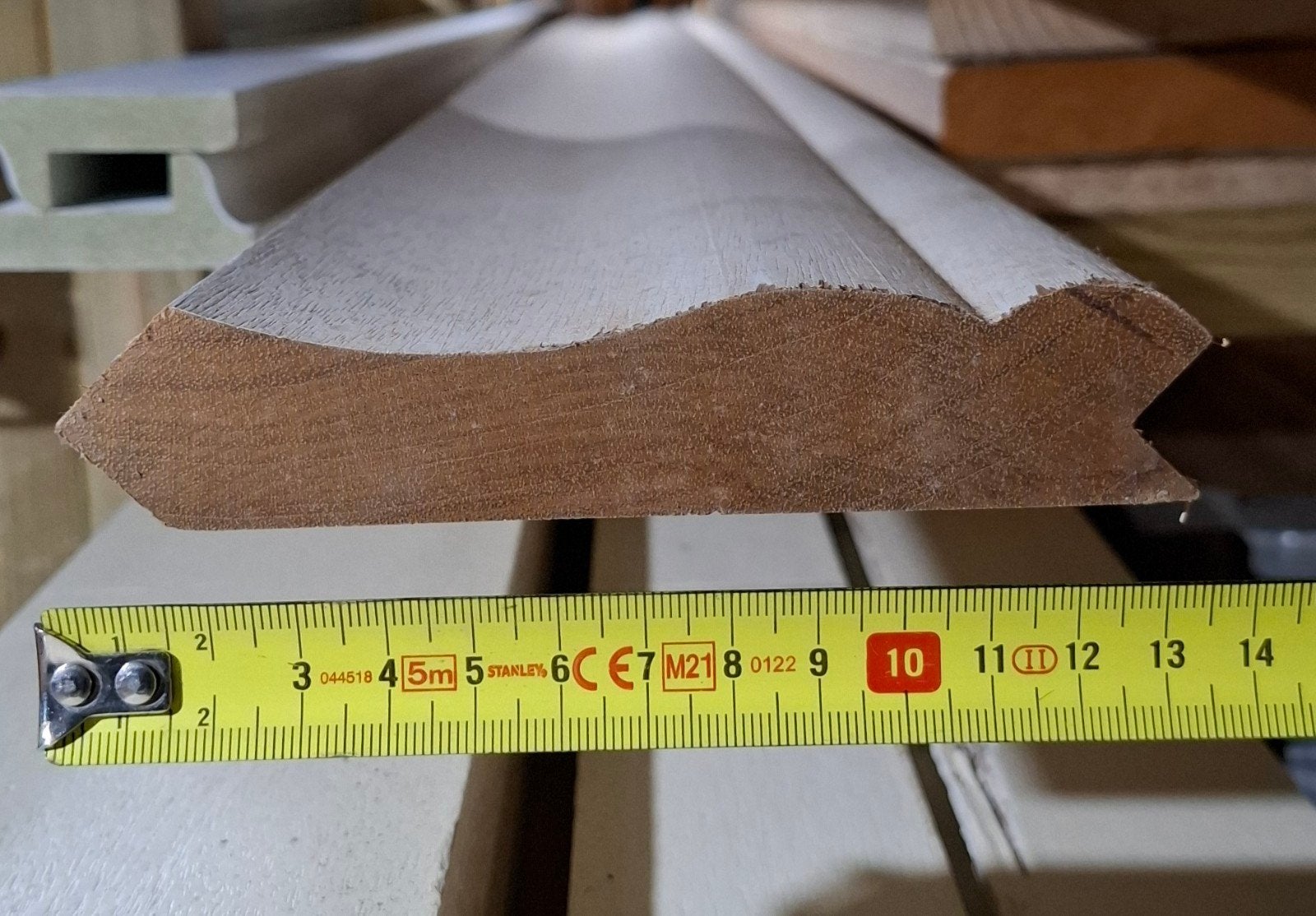 Gootlijst - ca. 195 cm lang, Ophalen, Gebruikt, Lijsten, Mdf