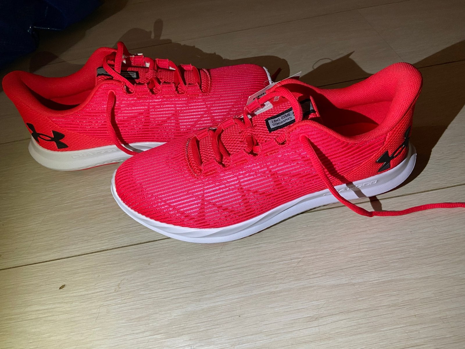 Under Armour Charged Speed Swift Hardloopschoenen Rood, Ophalen of Verzenden, Nieuw, Rood, Sneakers of Gympen