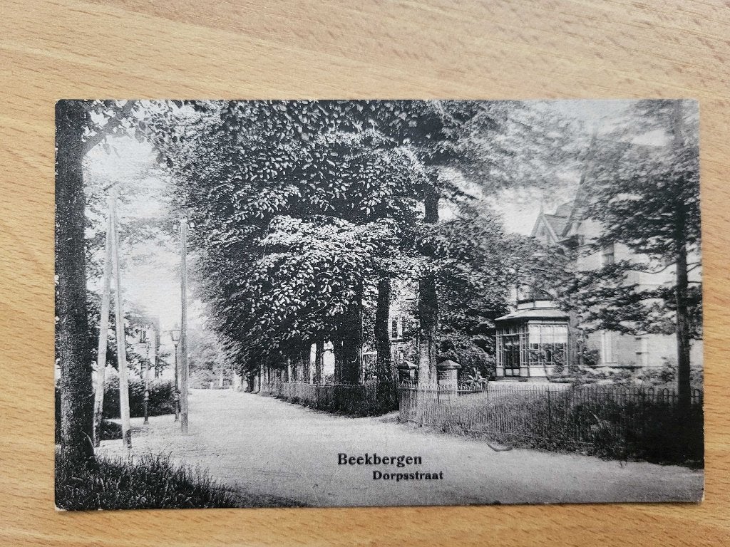 ansicht Beekbergen Dorpstraat Dorpsstraat, Ophalen, Voor 1920, Gelderland