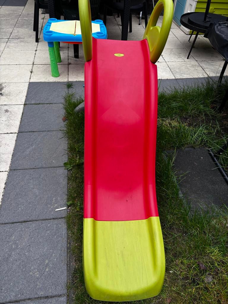 Smoby Glijbaan - Rood/Geel/Groen, Ophalen, Gebruikt, Glijbaan