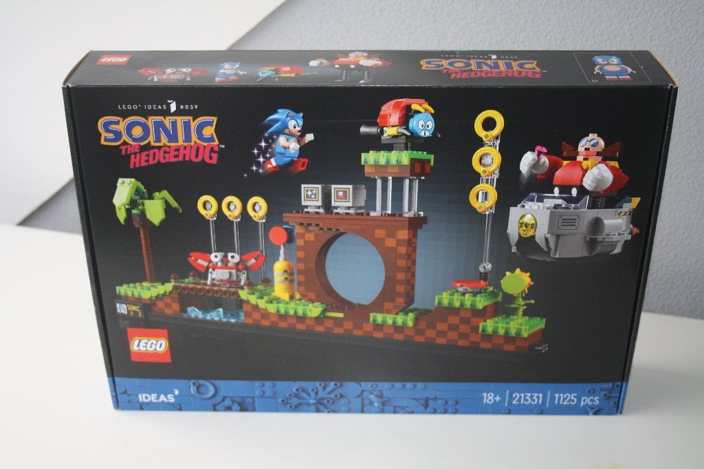 Lego Ideas Sonic the Hedgehog Green Hill Zone nieuw 21331, Lego, Nieuw, Ophalen of Verzenden, Complete set