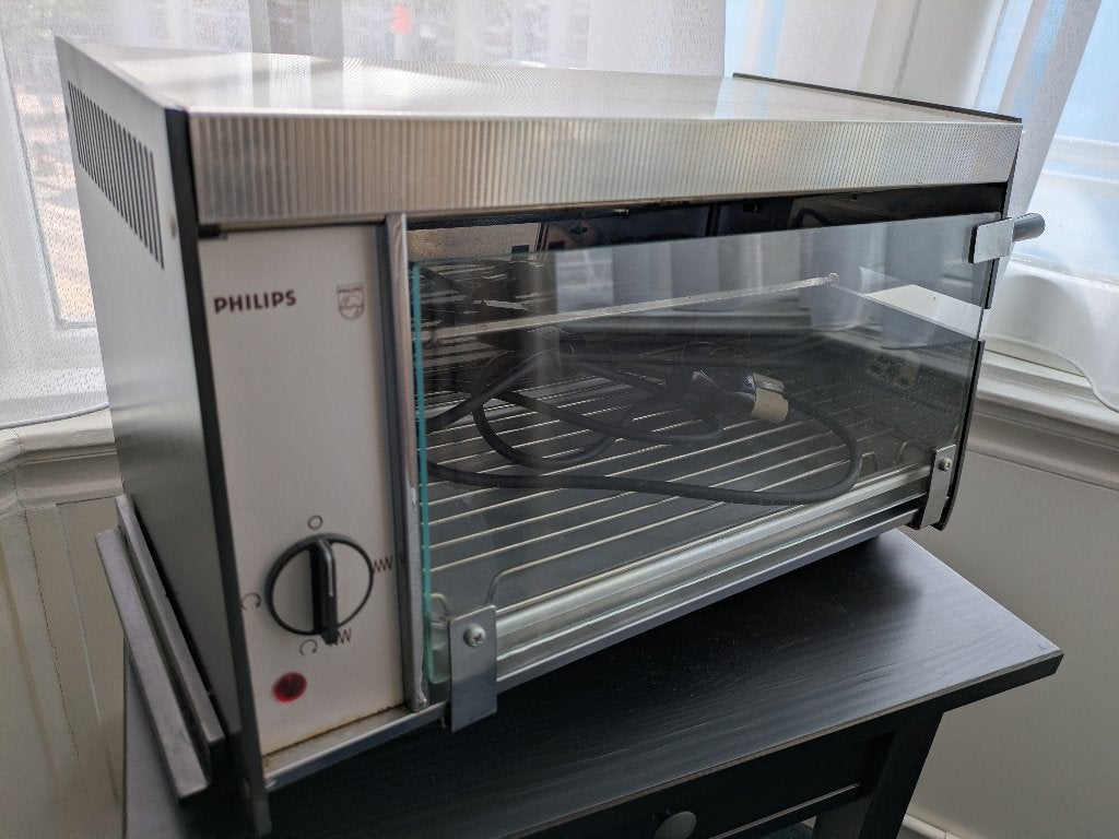 Philips Vintage Rotisserie Grill, Ophalen, Zo goed als nieuw