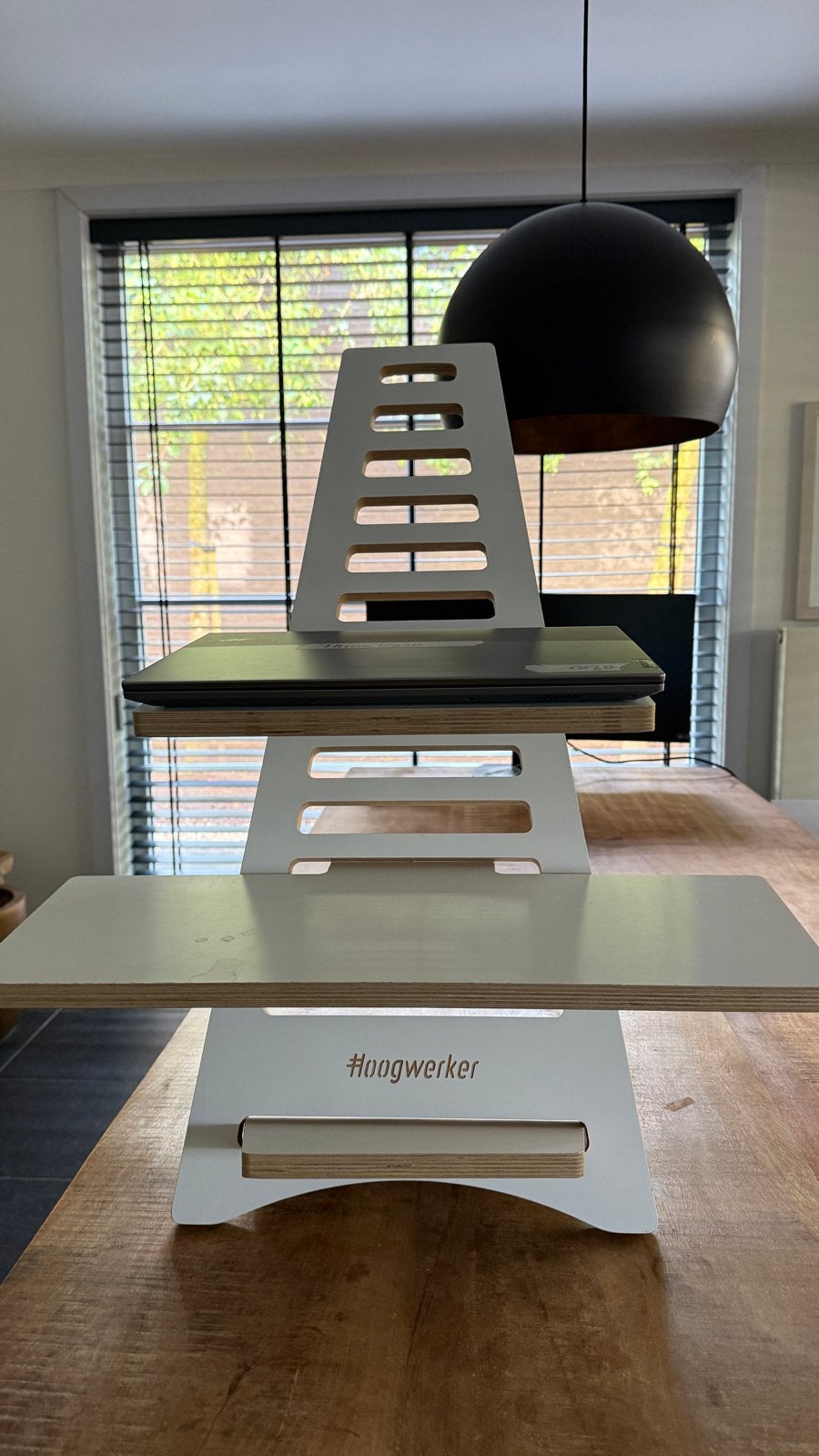 Hoogwerker sta-bureau, zo goed als nieuw, Huis en Inrichting, Ophalen of Verzenden, Gebruikt