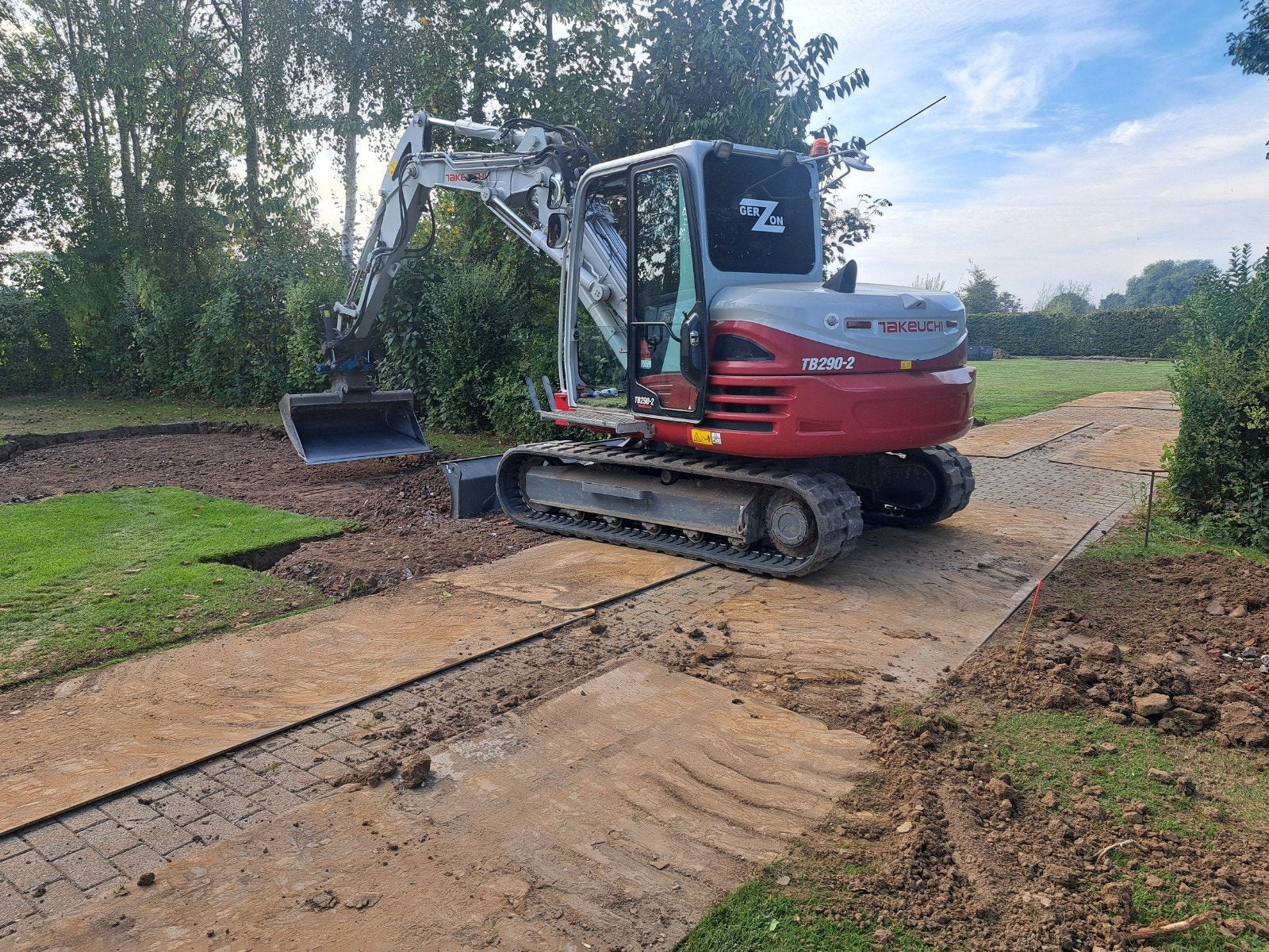 Takeuchi 290-2 met snp draaikantel stuk., Ophalen of Verzenden, Graafmachine