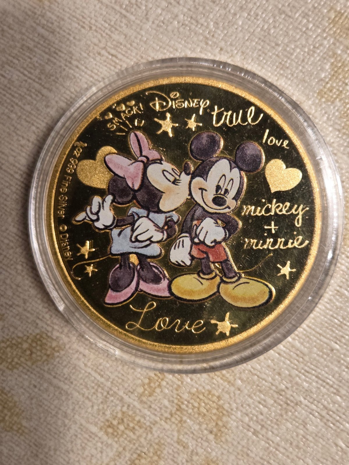 Mickey & Minnie Disney Liefdesmunt - Nieuw-Zeeland 2020, Ophalen of Verzenden, Zuidoost-Azië