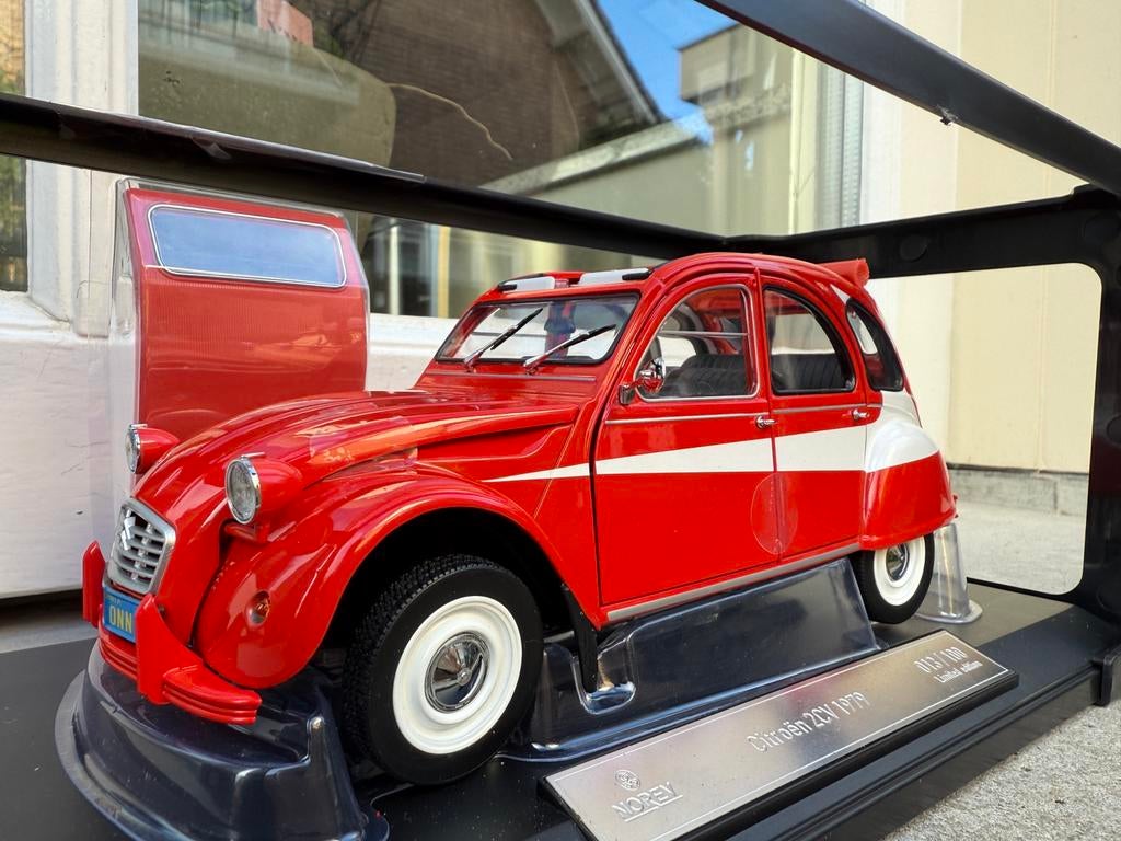 1:18 Citroen 2CV Starsky & Hutch 1979 Norev LE 13/100, Hobby en Vrije tijd, Modelauto's | 1:18, Auto, Norev, 70-72 Av. de Bohlen, Vaulx-en-Velin, 69120, France