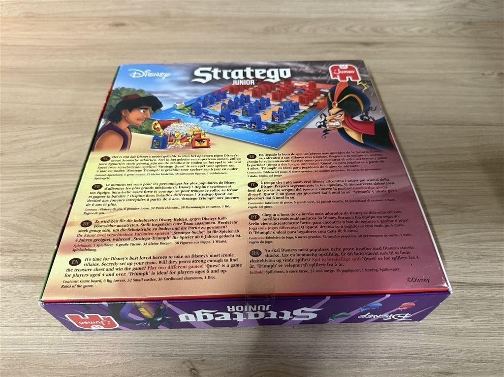 Stratego Junior disney editie - s3224, Hobby en Vrije tijd, Gezelschapsspellen | Bordspellen, Verzenden, Zo goed als nieuw