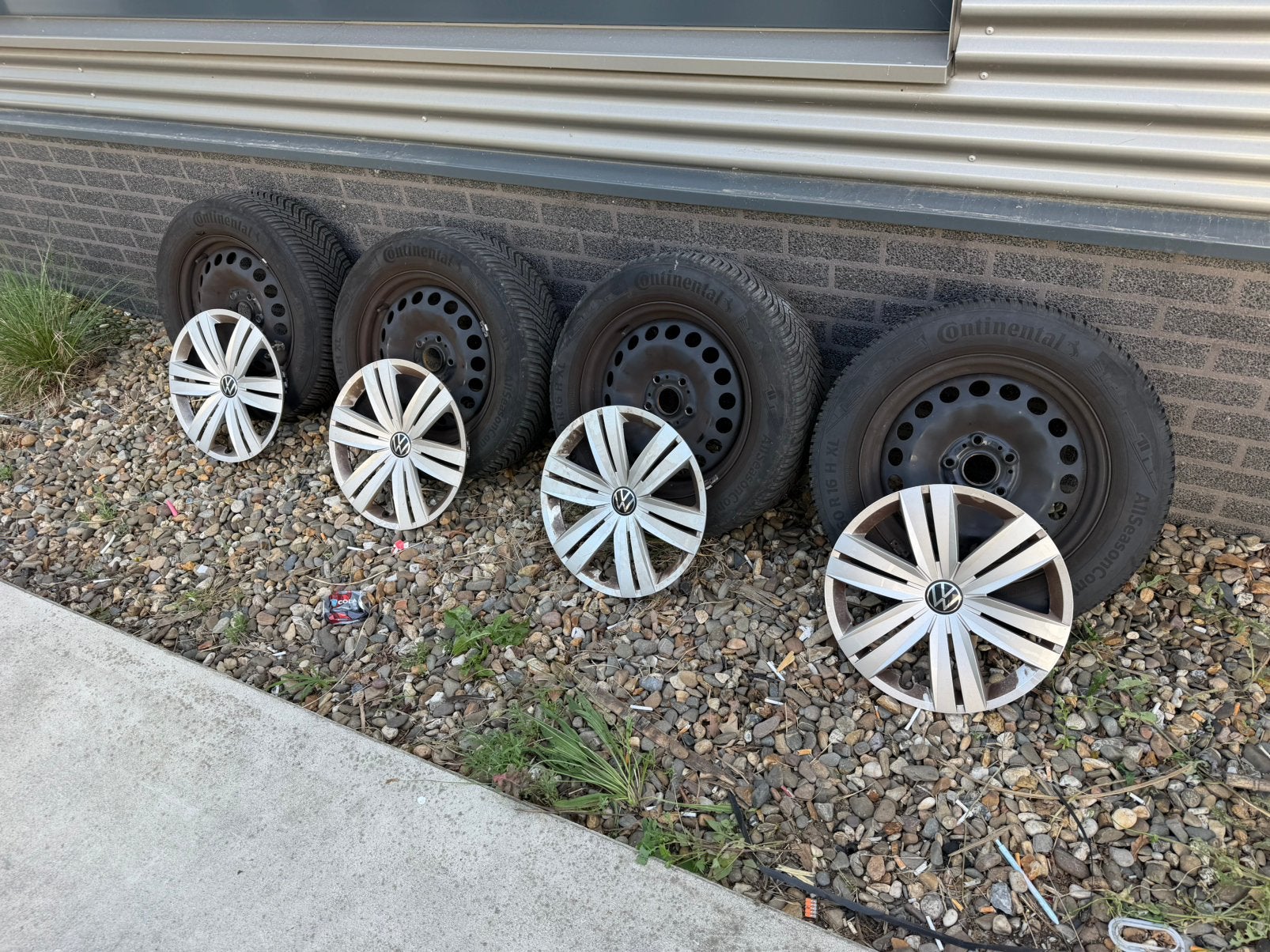 Setje banden 4 stuks voor Vw caddy 2024 en heden, Ophalen of Verzenden, Nieuw