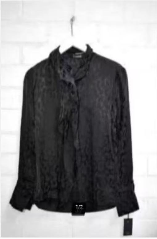 Drykorn - Prachtige blouse maat 34 / XS - Nieuw €199, Drykorn, Zwart, Nieuw, Ophalen of Verzenden