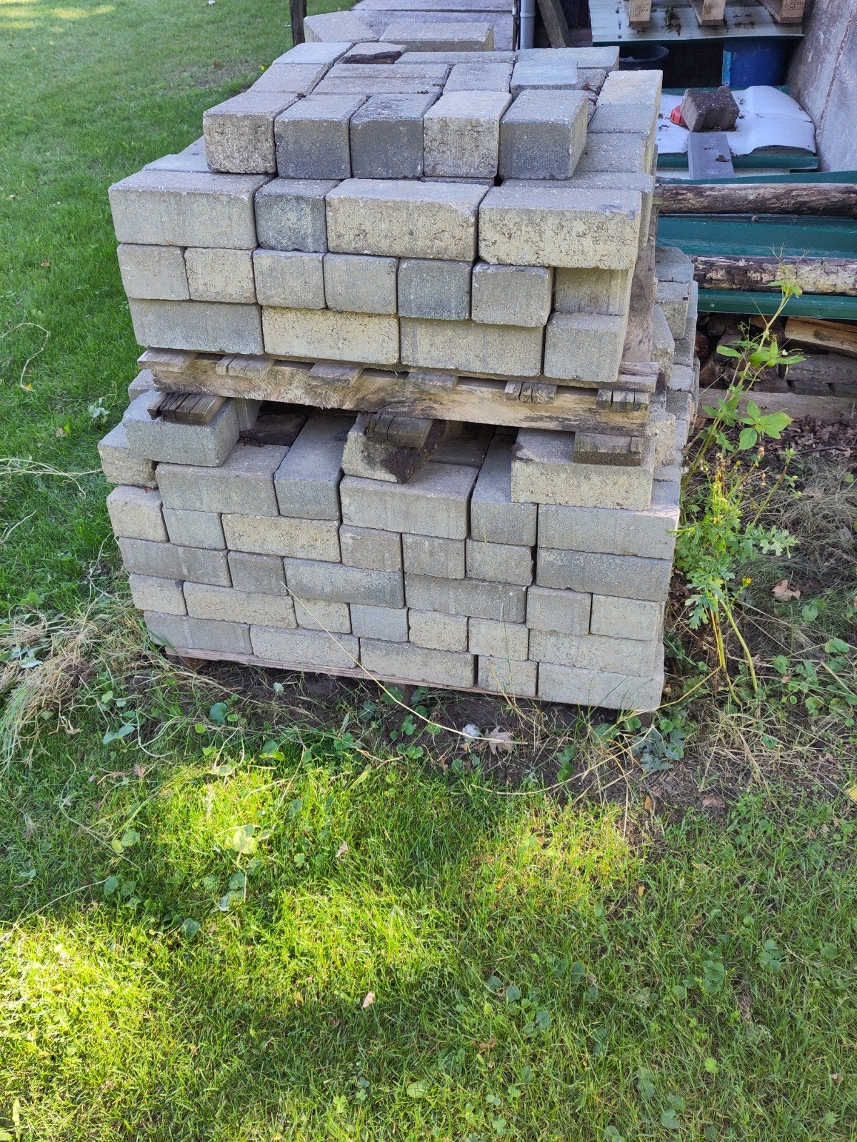 partij klinkers 8cm dik, Ophalen, Gebruikt, Klinkers, 5 tot 10 m²