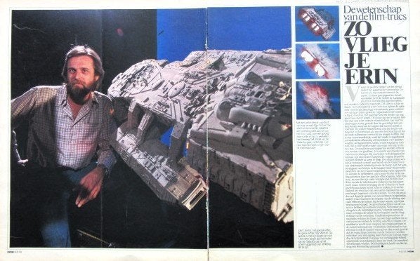 Artikel Zo vlieg je erin 1981 film VFX Star Wars Galactica, Ophalen of Verzenden, Overige typen