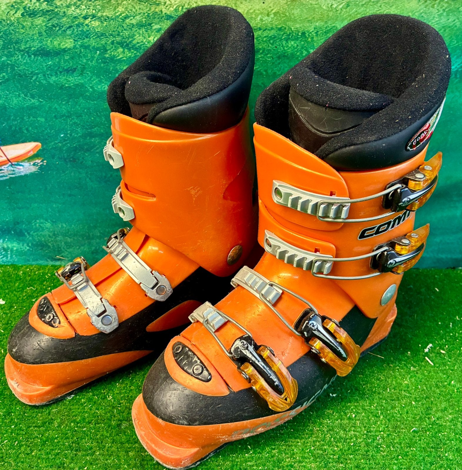 Skischoenen gebruikt en nieuw, kinderskischoenen, Gebruikt, 100 tot 140 cm, Schoenen, Ophalen of Verzenden