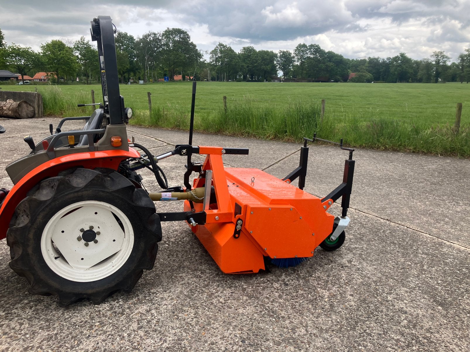Veegmachine 1.15 breed minitractor compacttractor, Ophalen, Nieuw