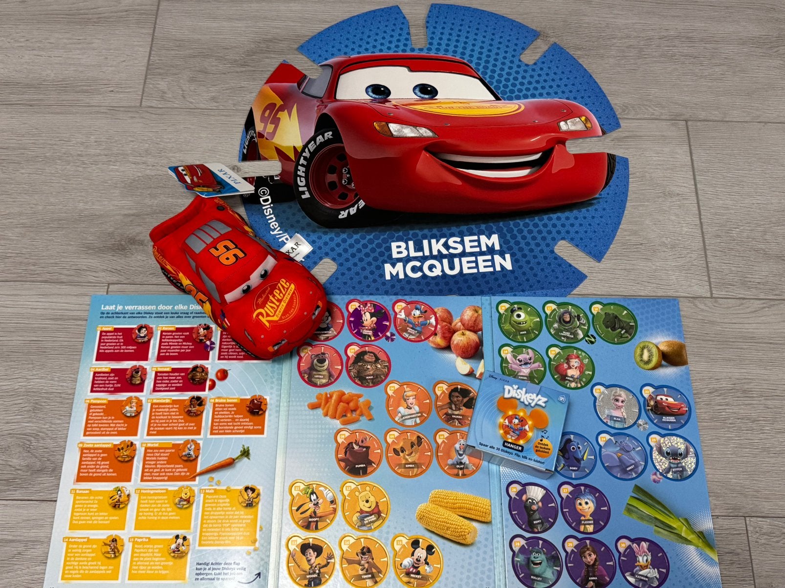 Cars diskeyz albert heijn los of compleet boek hangertje, Albert Heijn, Ophalen of Verzenden