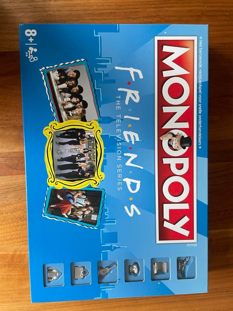 Monopoly Friends The Television Series, Hobby en Vrije tijd, Gezelschapsspellen | Bordspellen, Vijf spelers of meer, Ophalen of Verzenden