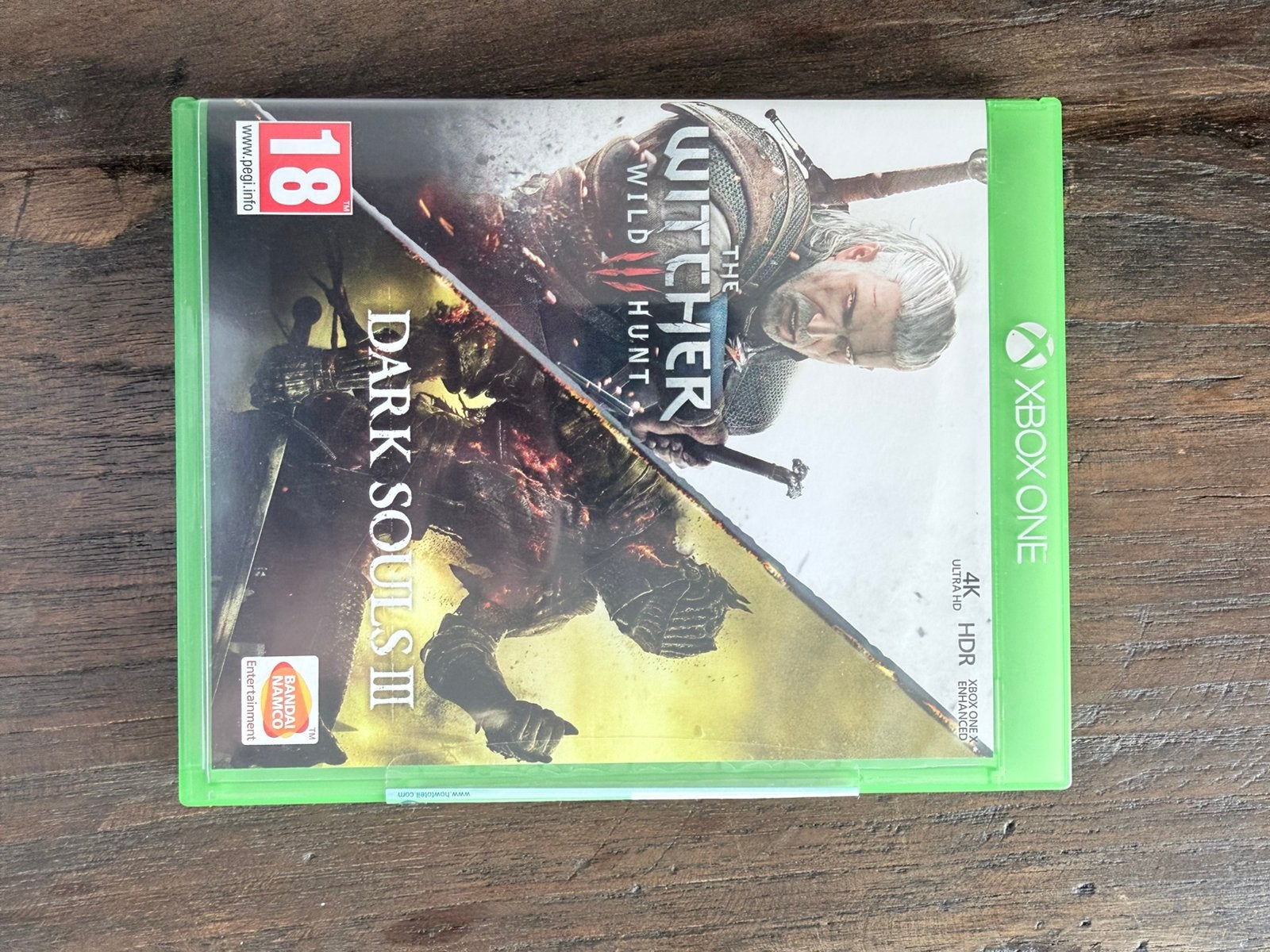 Dark Souls III + The Witcher 3 : Wild Hunt, Avontuur en Actie, Gebruikt, Vanaf 18 jaar, 1 speler