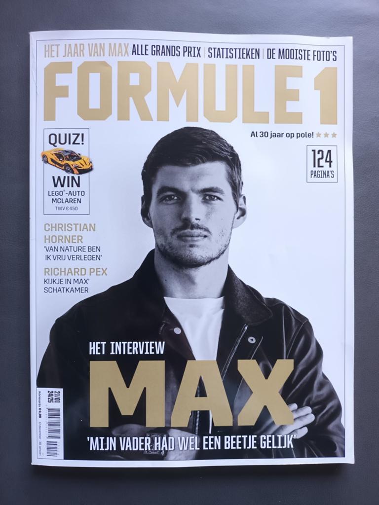 Formule 1 Magazine - Het Jaar van Max 2024, Ophalen, Gelezen, Sport en Vrije tijd