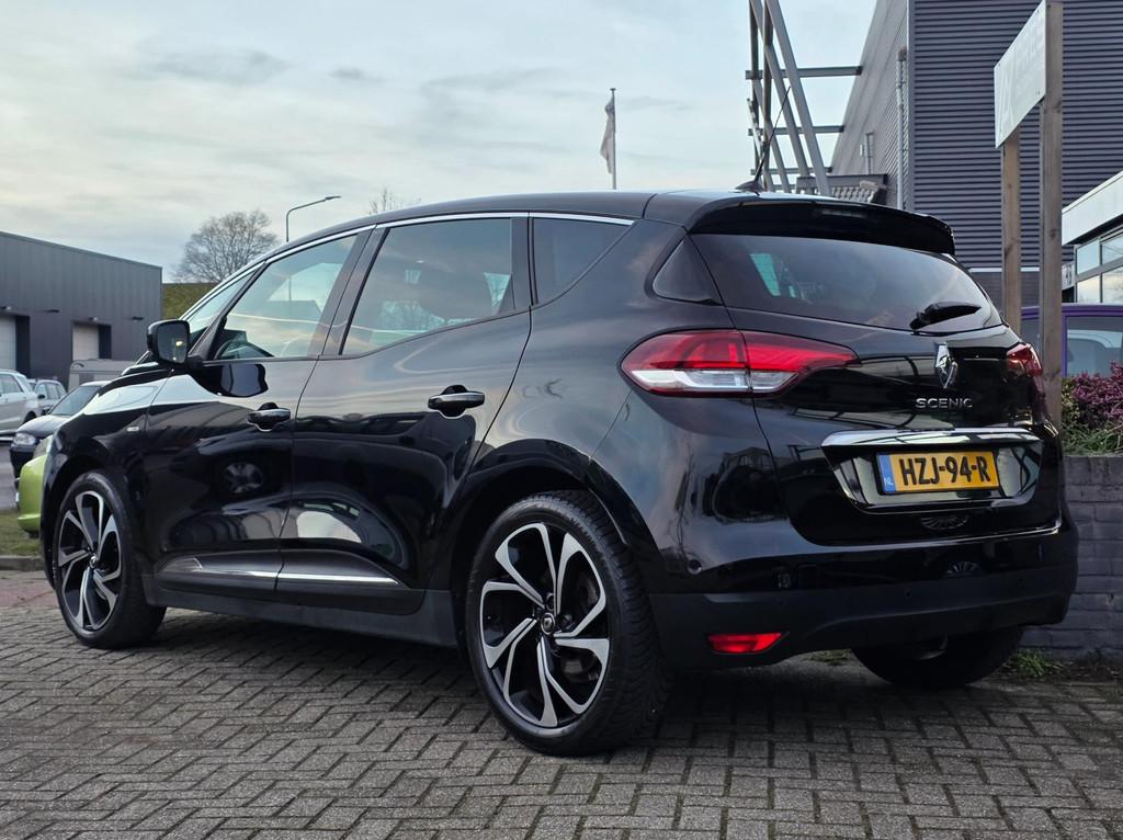 Renault SCENIC 1.3 TCe Bose |AUTOMAAT|HEAD-UP|PARK ASSIST, Euro 6, Leder en Stof, Zwart, Bedrijf