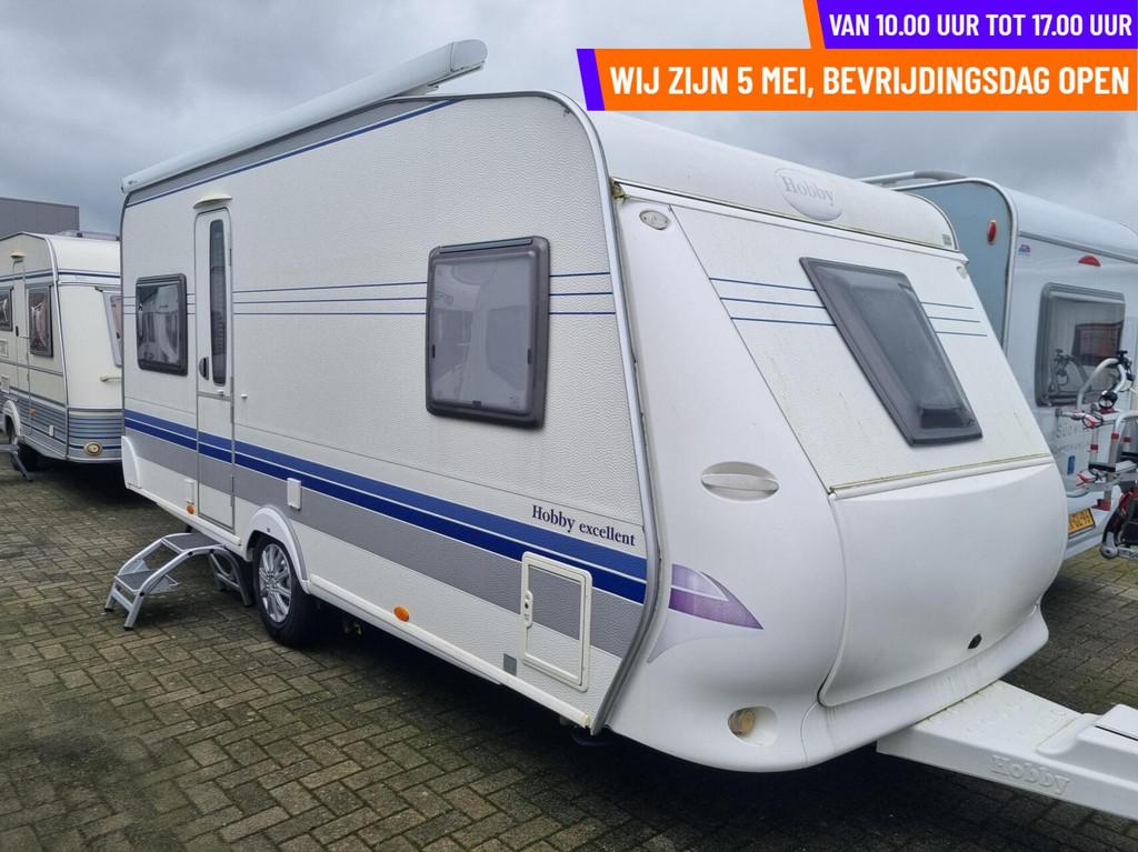 Hobby EXCELLENT 495 UFE VOORTENT + MOVER + CASS LUIFEL, Rondzit, Hobby, Bedrijf, 6 tot 7 meter