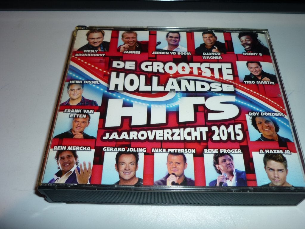 De Grootste Hollandse Hits Jaaroverzicht 2015 - 2CD, Cd's en Dvd's, Inclusief boekje, Ophalen of Verzenden, Zo goed als nieuw