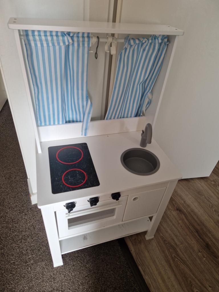 Keukentje ikea met poppentheater/krijtbord, Ophalen, Zonnebank enkelzijdig, Minder dan 10 lampen