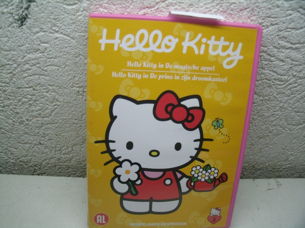 dvd 205k hello kitty magische appel-droomkasteel, Alle leeftijden, Ophalen of Verzenden, Zo goed als nieuw