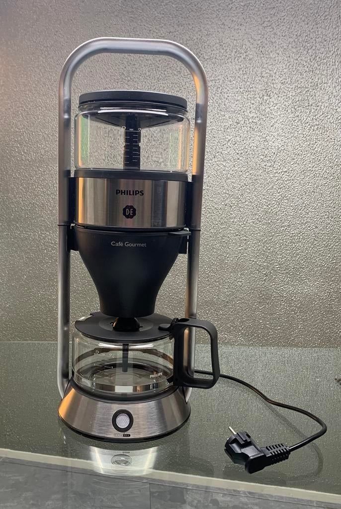 Philips Café Gourmet HD5414/00 - Koffiezetapparaat, Witgoed en Apparatuur, Koffiezetapparaten, Gebruikt, 10 kopjes of meer, Koffiemachine