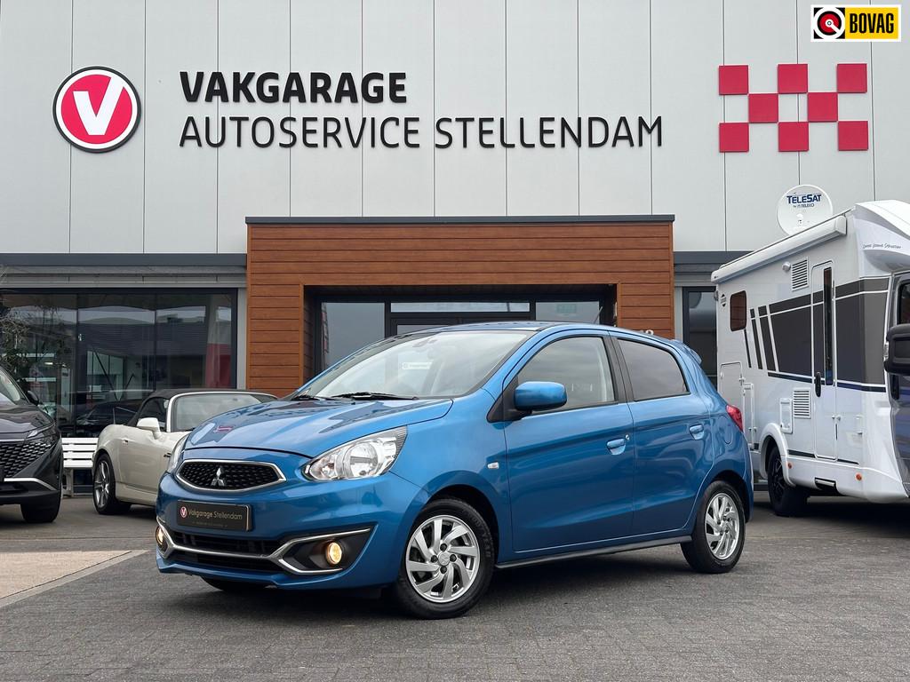 Mitsubishi Space Star 1.0 Intense Automaat|Elektrische ramen, Gebruikt, Euro 6, 840 kg, Blauw