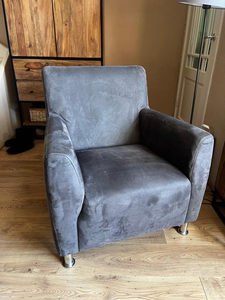 Bankstel plus 2 fauteuils, Ophalen, Zo goed als nieuw, 75 tot 100 cm