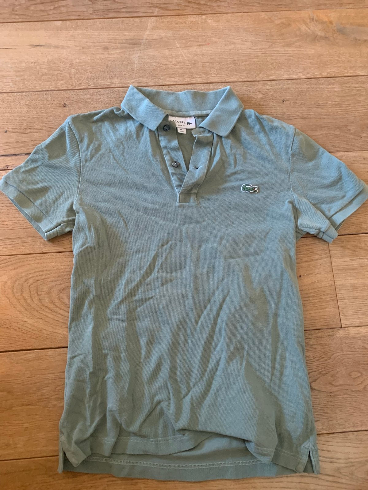 Lacoste Slim Fit Polo Shirt - Maat XS, Ophalen of Verzenden, Gedragen, Maat 46 (S) of kleiner, Groen