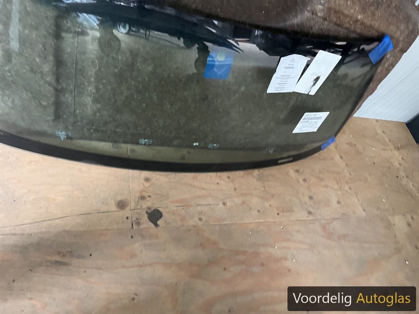 FORD MUSTANG CAB RIO 83 - 93 VOORRUIT GELAAGD GROEN BLAUW, Auto-onderdelen, -, -, Nieuw, Ophalen of Verzenden