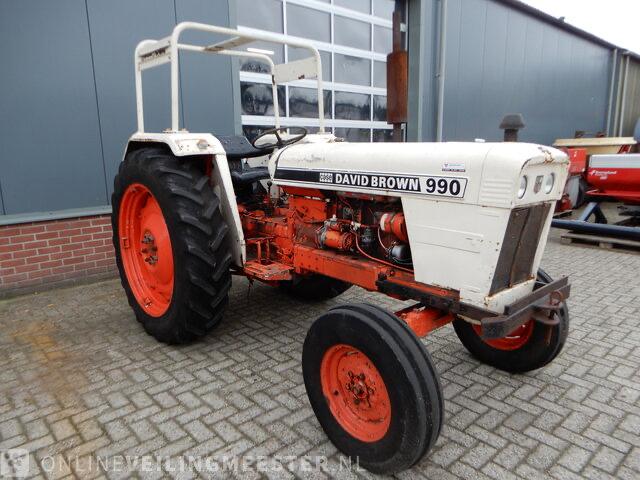 Gezocht: Veiligheidskooi voor David Brown 990 tractor, Ophalen