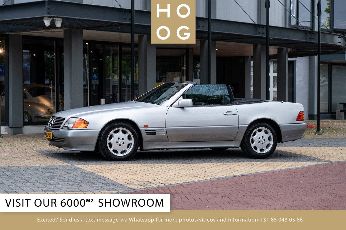 Mercedes-Benz SL-Klasse SL500 R129 V8 (bj 1990, automaat), Auto's, Automaat, Gebruikt, 8 cilinders, Cabriolet