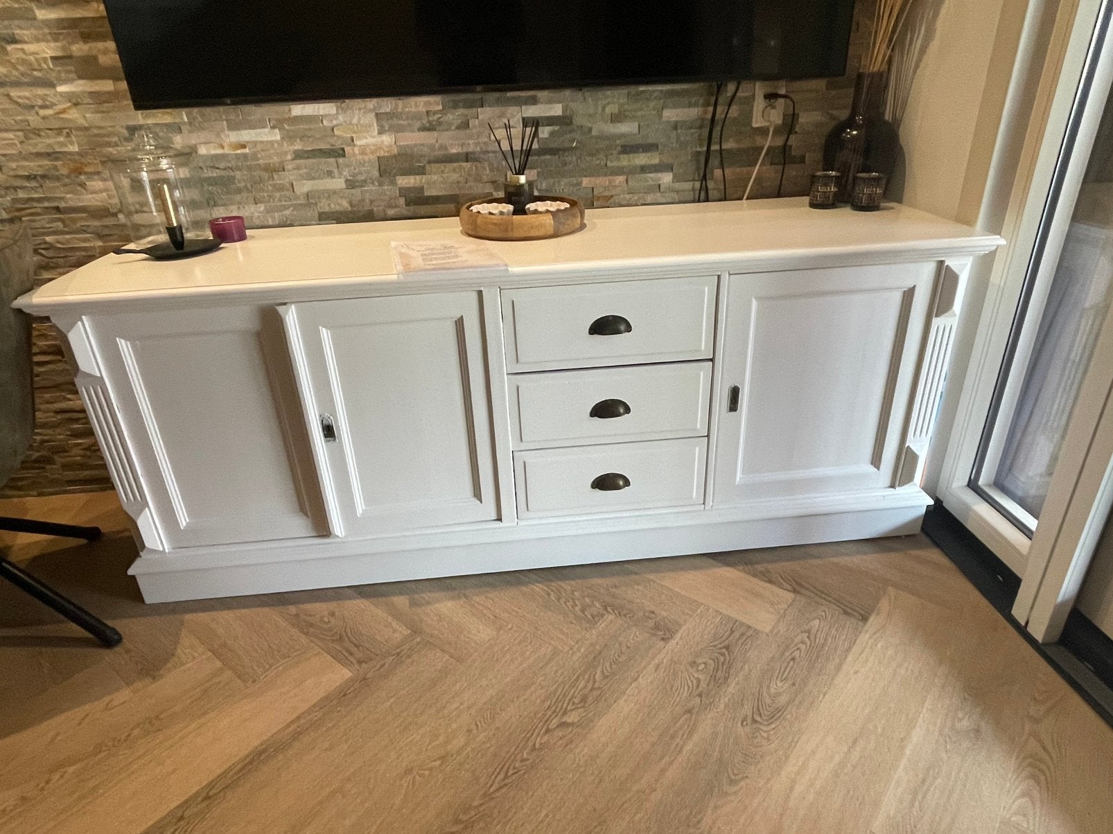 Dressoir, Huis en Inrichting, Ophalen, Zo goed als nieuw, 50 tot 75 cm, 150 tot 200 cm