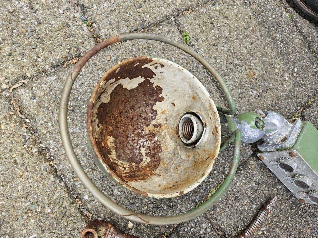 Lamp,  koelslang en stang draaibank BewapeningsWerkplaatsen, Ophalen of Verzenden, Gebruikt, Metaaldraaibank